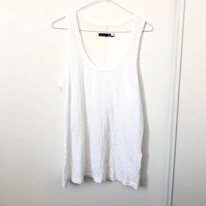 Rag and Bone Jeans White Tank Top